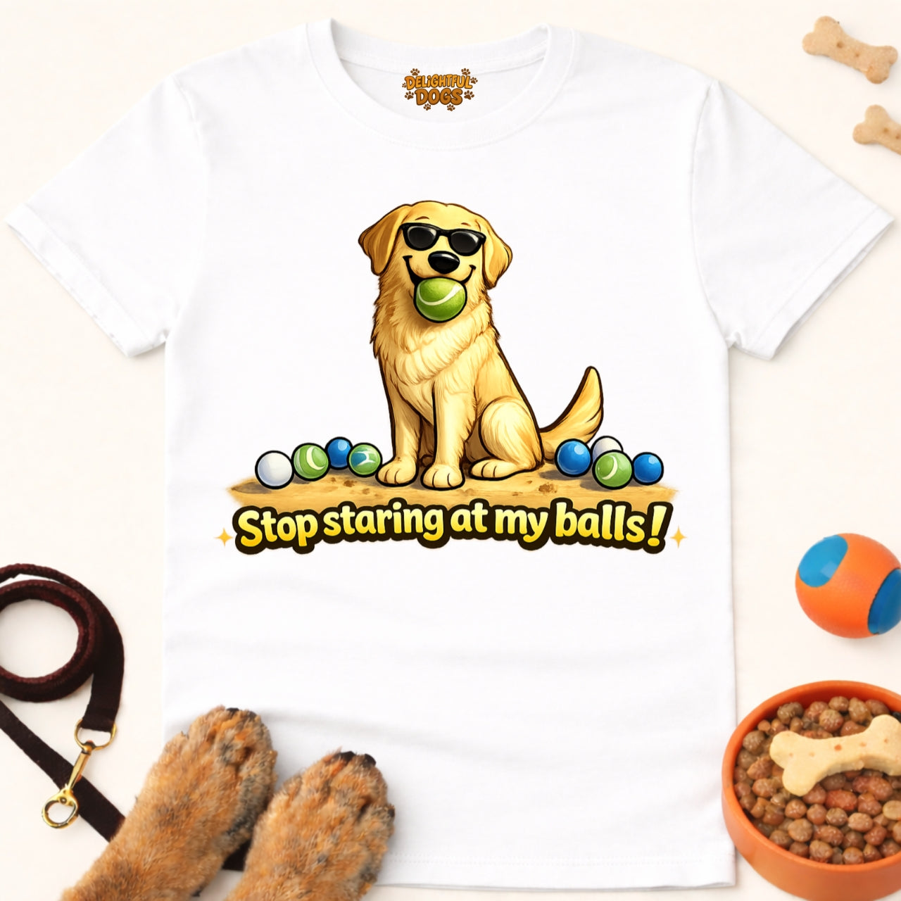 STOP STARING AT MY BALLS!