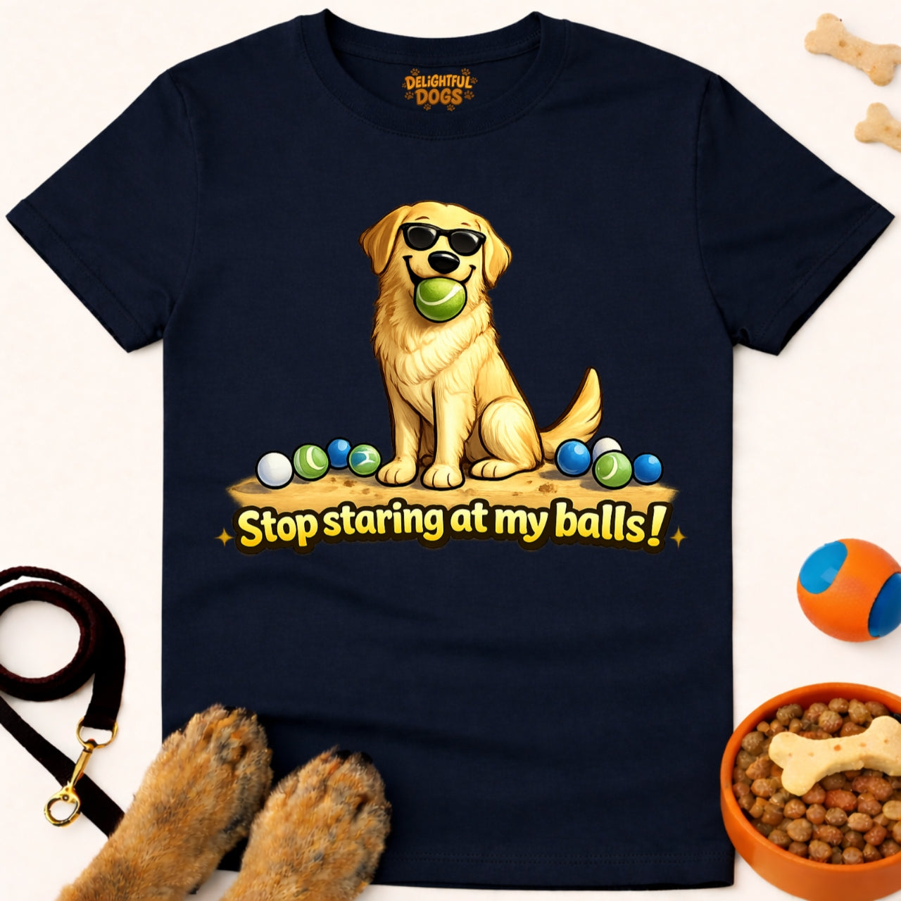 STOP STARING AT MY BALLS!