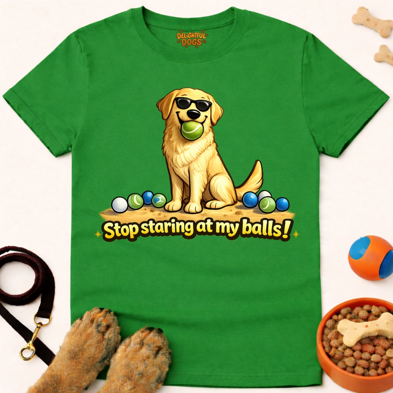 STOP STARING AT MY BALLS!