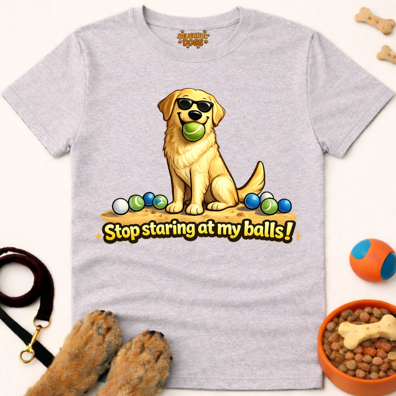 STOP STARING AT MY BALLS!