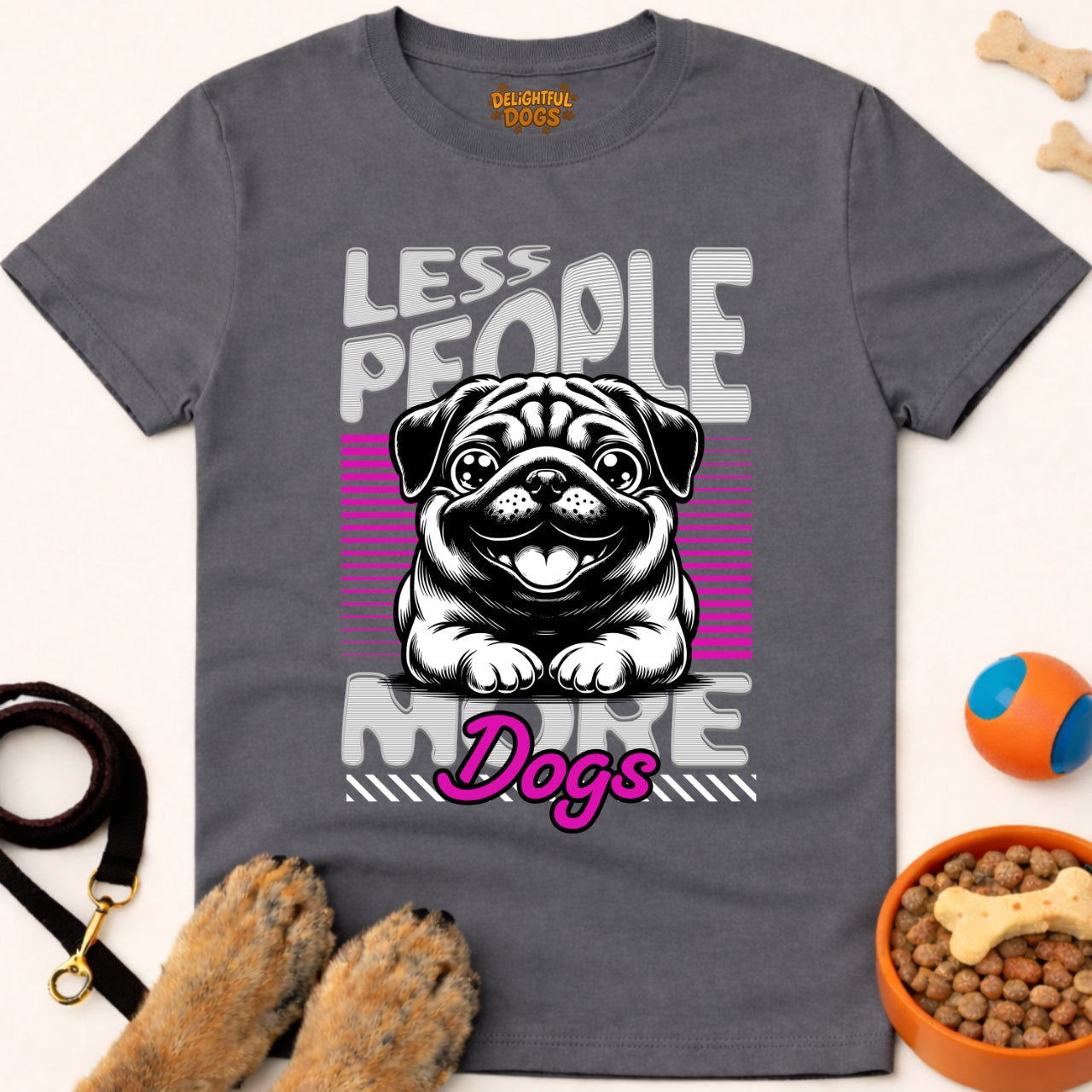 LESS PEOPLE MORE DOGS