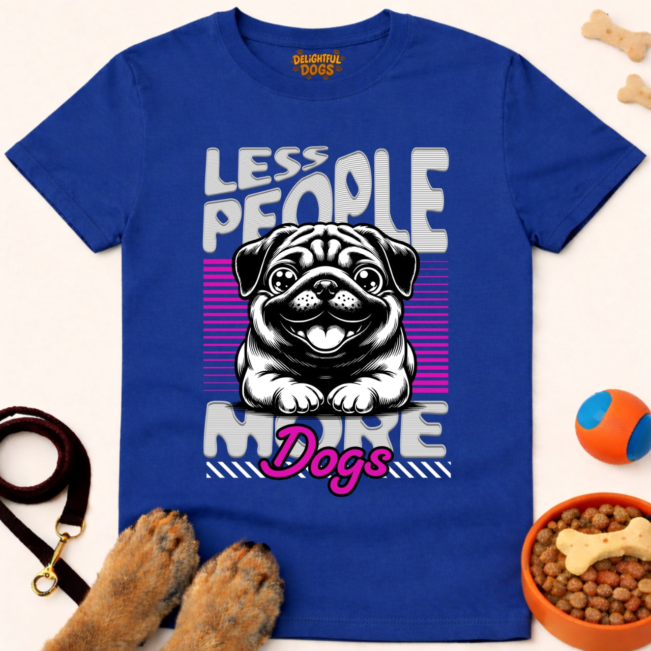 LESS PEOPLE MORE DOGS