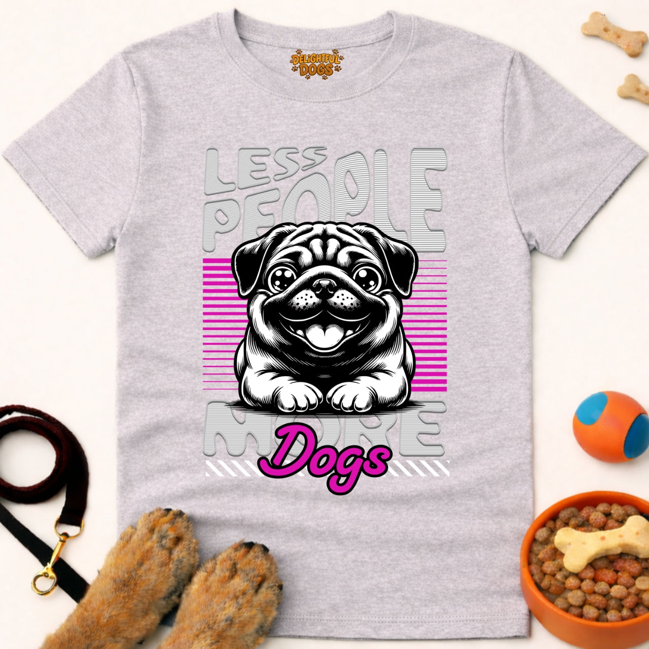 LESS PEOPLE MORE DOGS