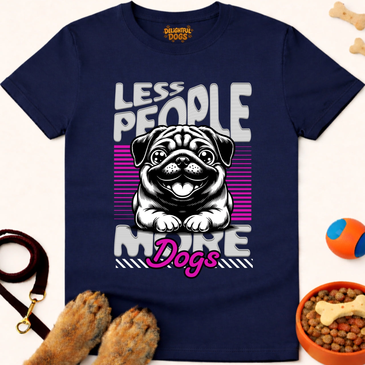 LESS PEOPLE MORE DOGS
