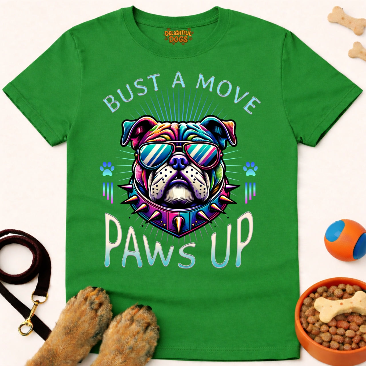 BUST A MOVE PAWS UP
