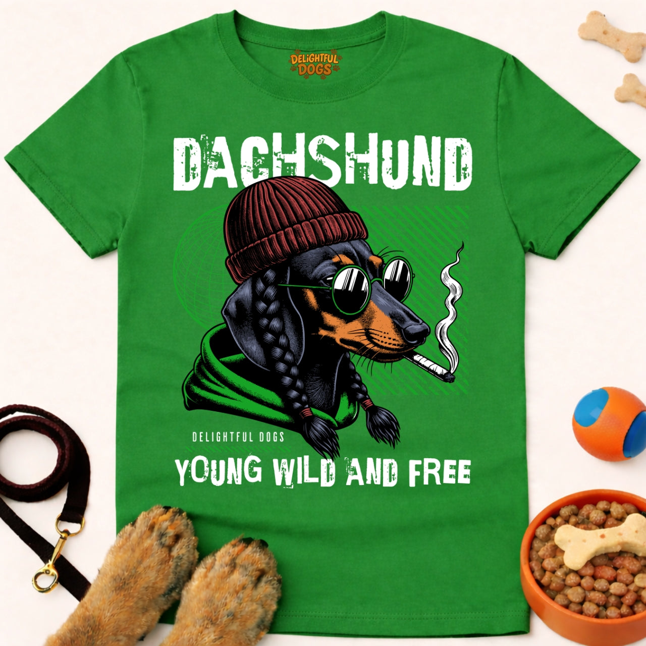 DACHSHUND YOUNG WILD AND FREE