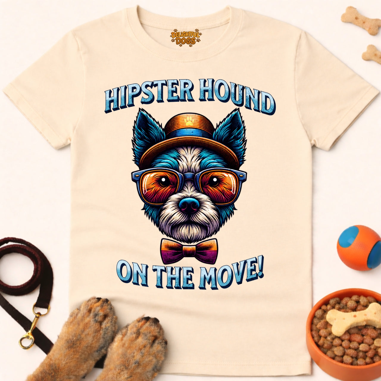 HIPSTER HOUND ON THE MOVE!