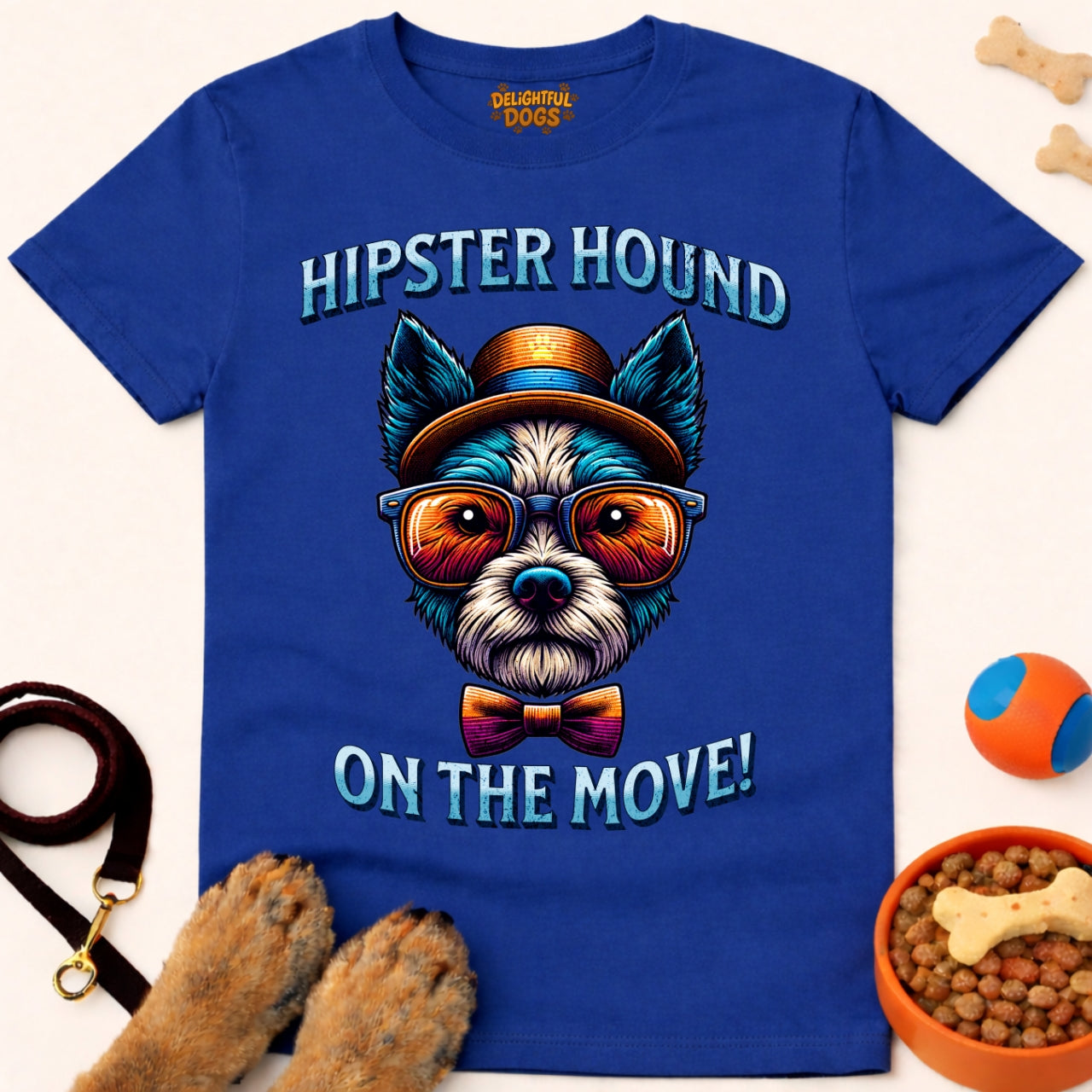 HIPSTER HOUND ON THE MOVE!