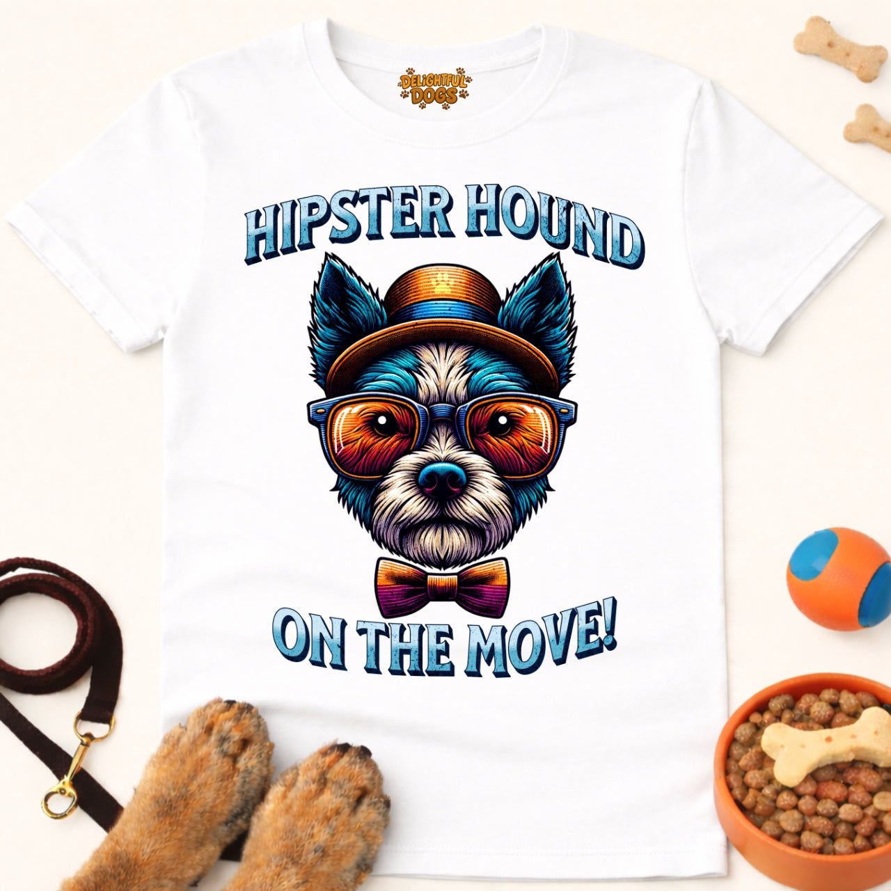 HIPSTER HOUND ON THE MOVE!