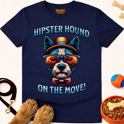 HIPSTER HOUND ON THE MOVE!