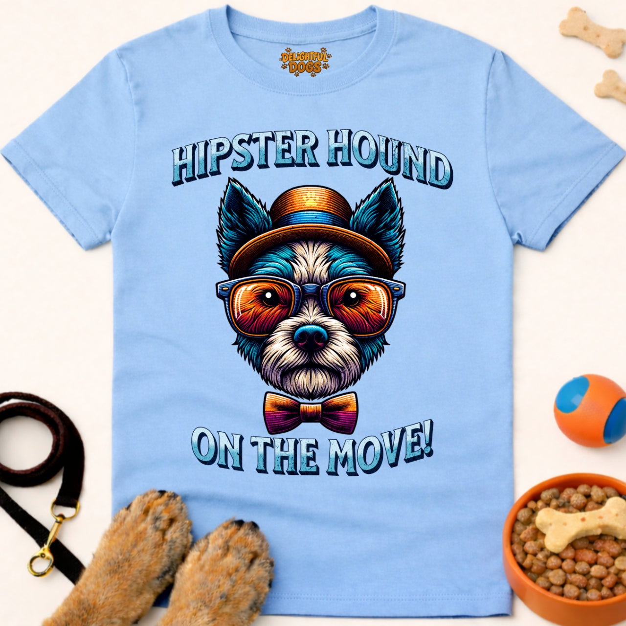 HIPSTER HOUND ON THE MOVE!