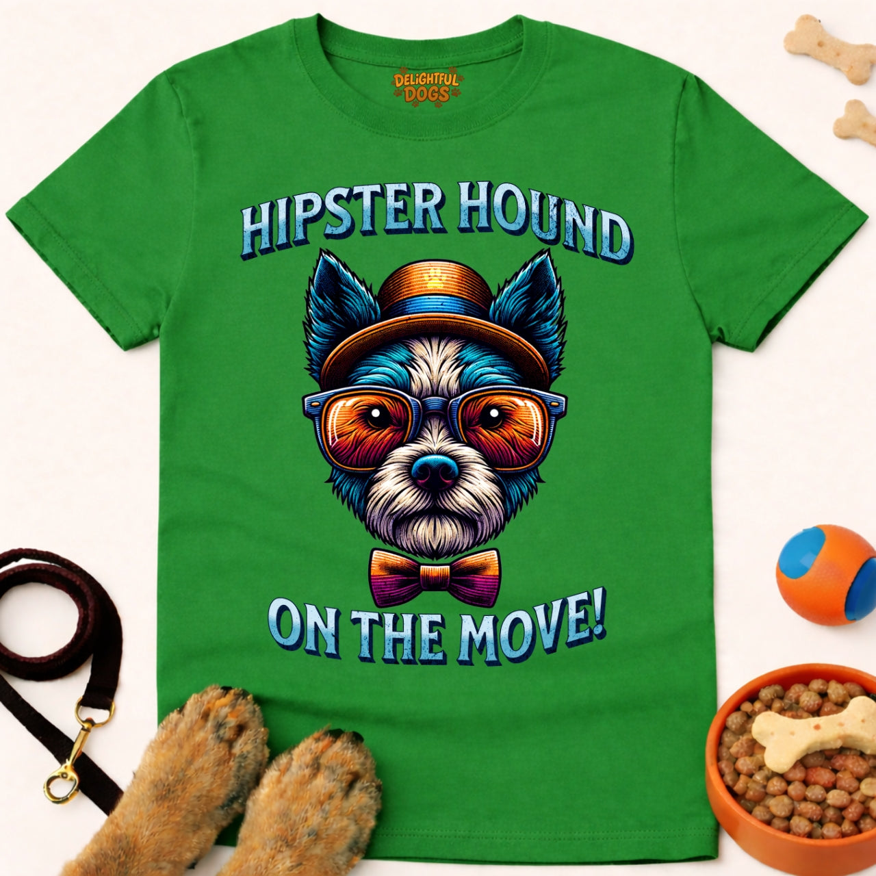 HIPSTER HOUND ON THE MOVE!