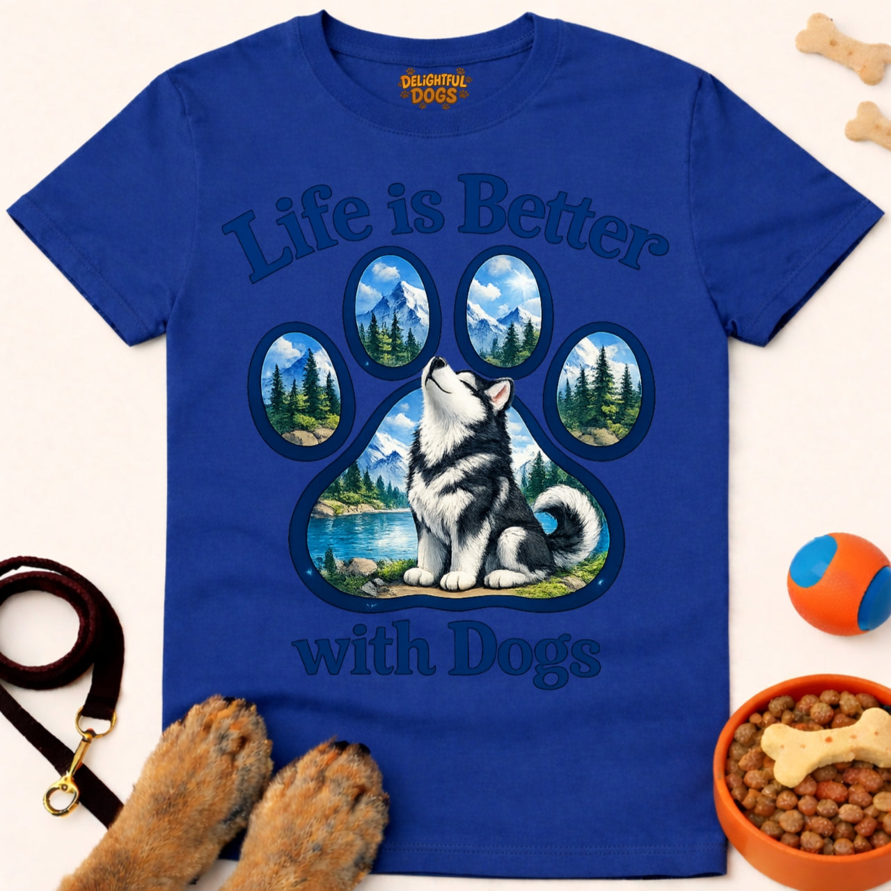 LIFE IS BETTER WITH DOGS
