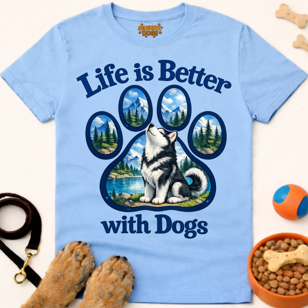 LIFE IS BETTER WITH DOGS