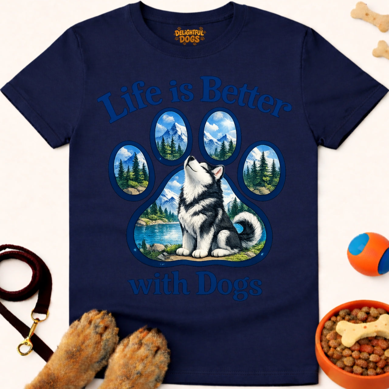 LIFE IS BETTER WITH DOGS