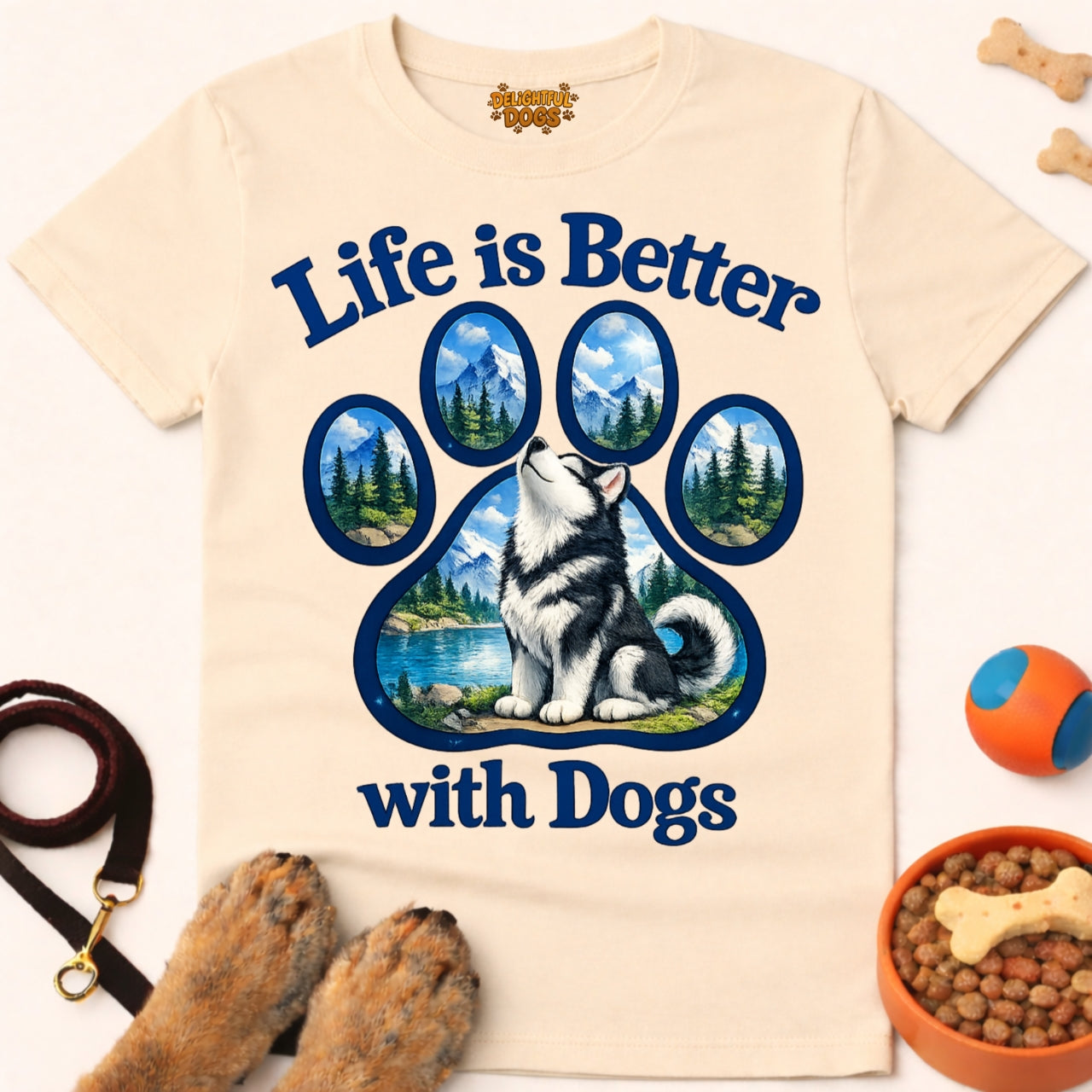 LIFE IS BETTER WITH DOGS