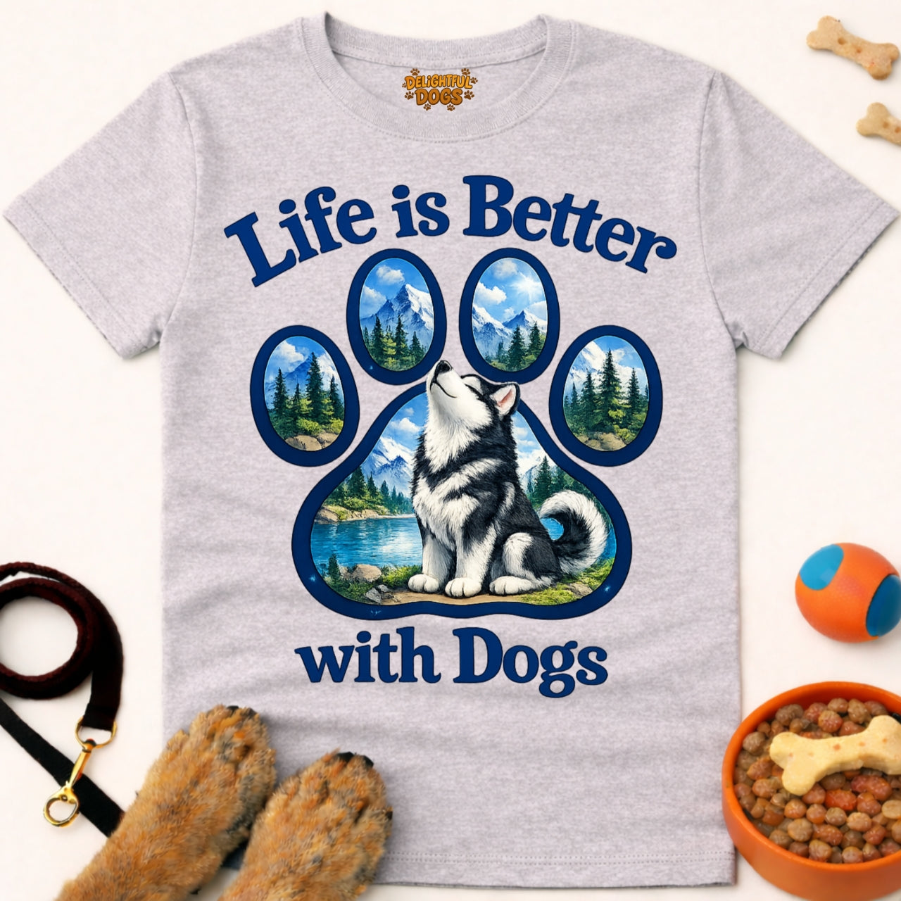 LIFE IS BETTER WITH DOGS