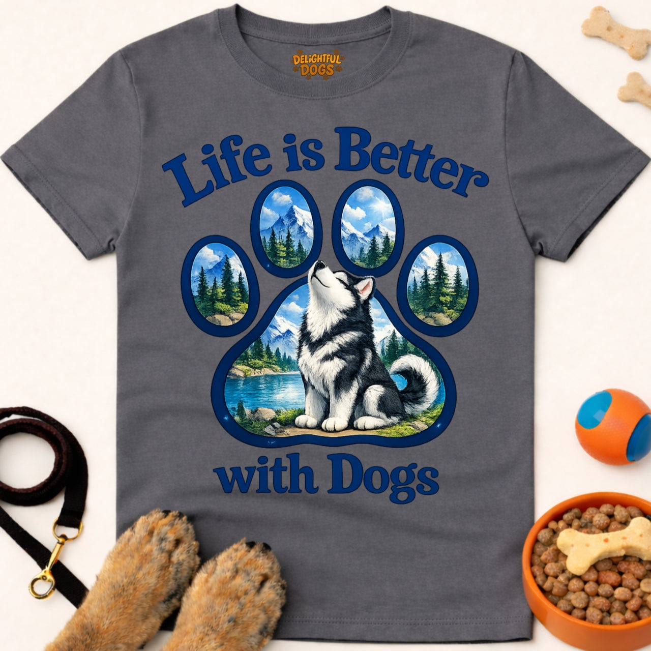 LIFE IS BETTER WITH DOGS