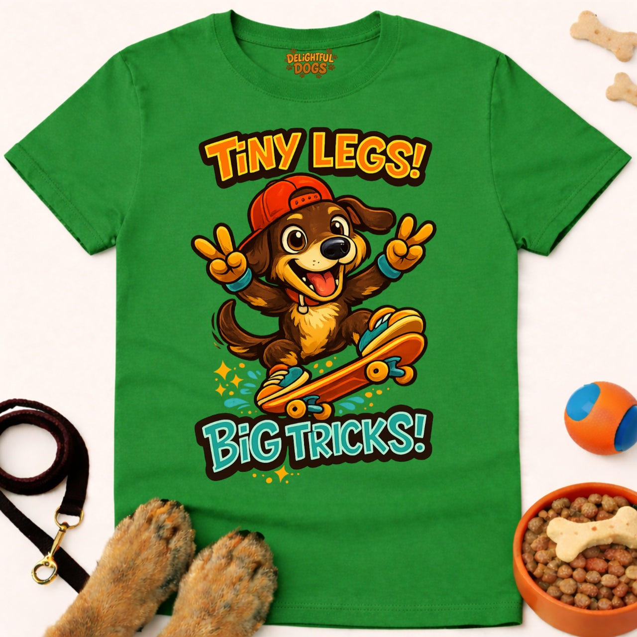 TINY LEGS! BIG TRICKS!