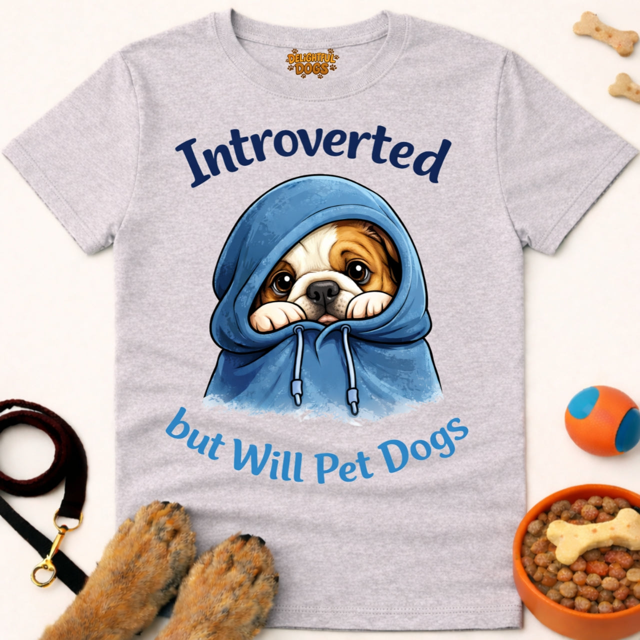 INTROVERTED BUT WILL PET DOGS (Bulldog 1)
