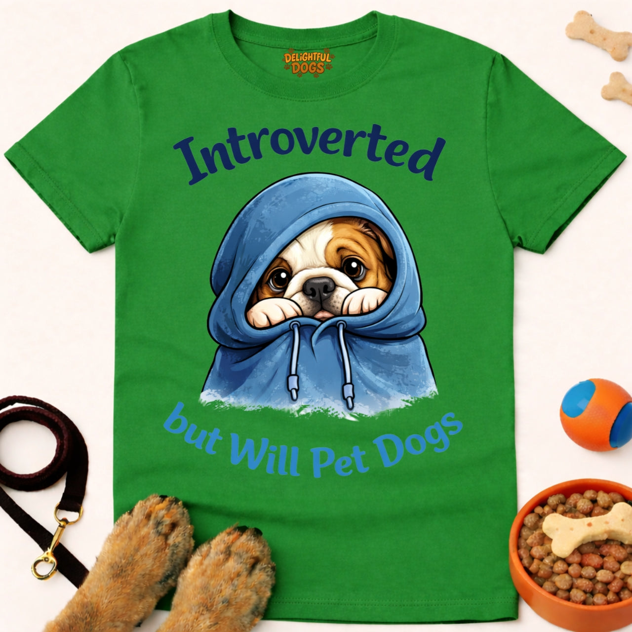 INTROVERTED BUT WILL PET DOGS (Bulldog 1)