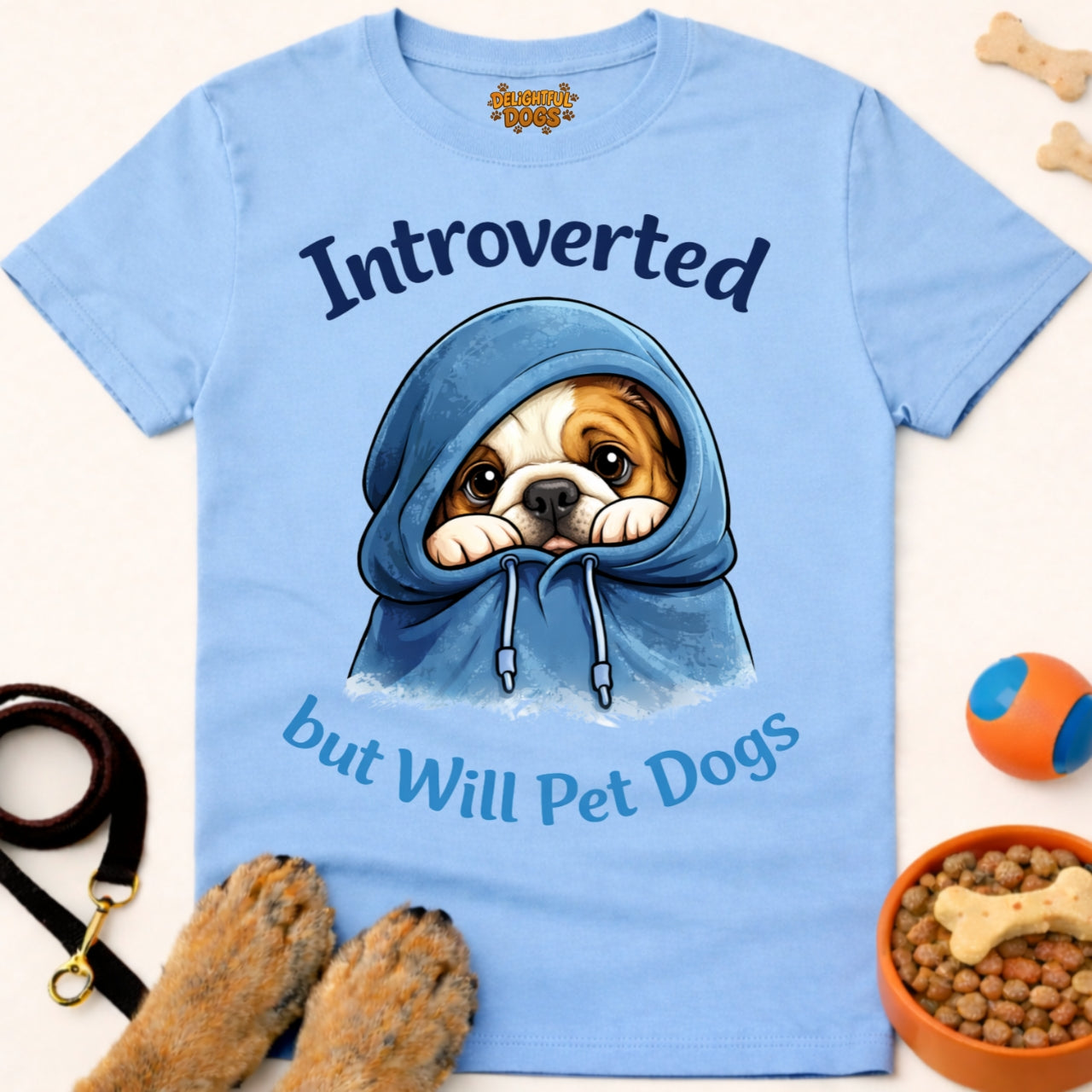 INTROVERTED BUT WILL PET DOGS (Bulldog 1)