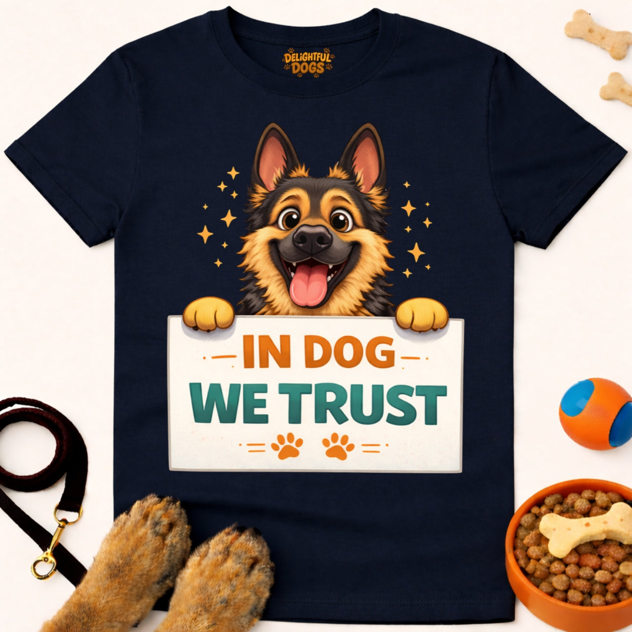 IN DOG WE TRUST (German Shepherd)