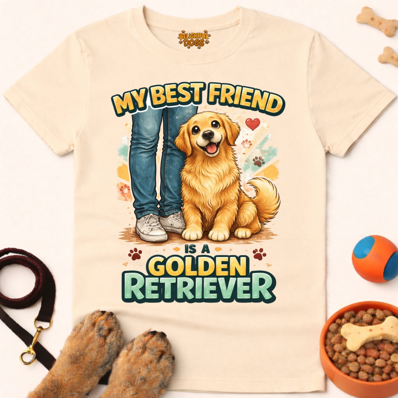 MY BEST FRIEND IS A GOLDEN RETRIEVER