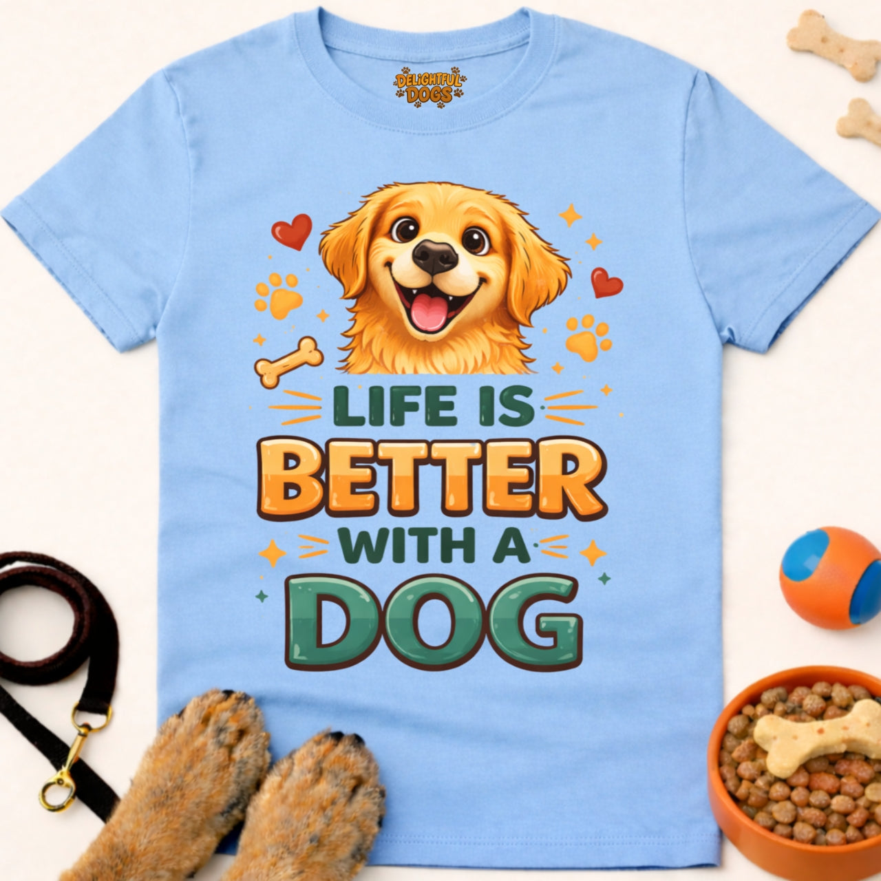 LIFE IS BETTER WITH A DOG