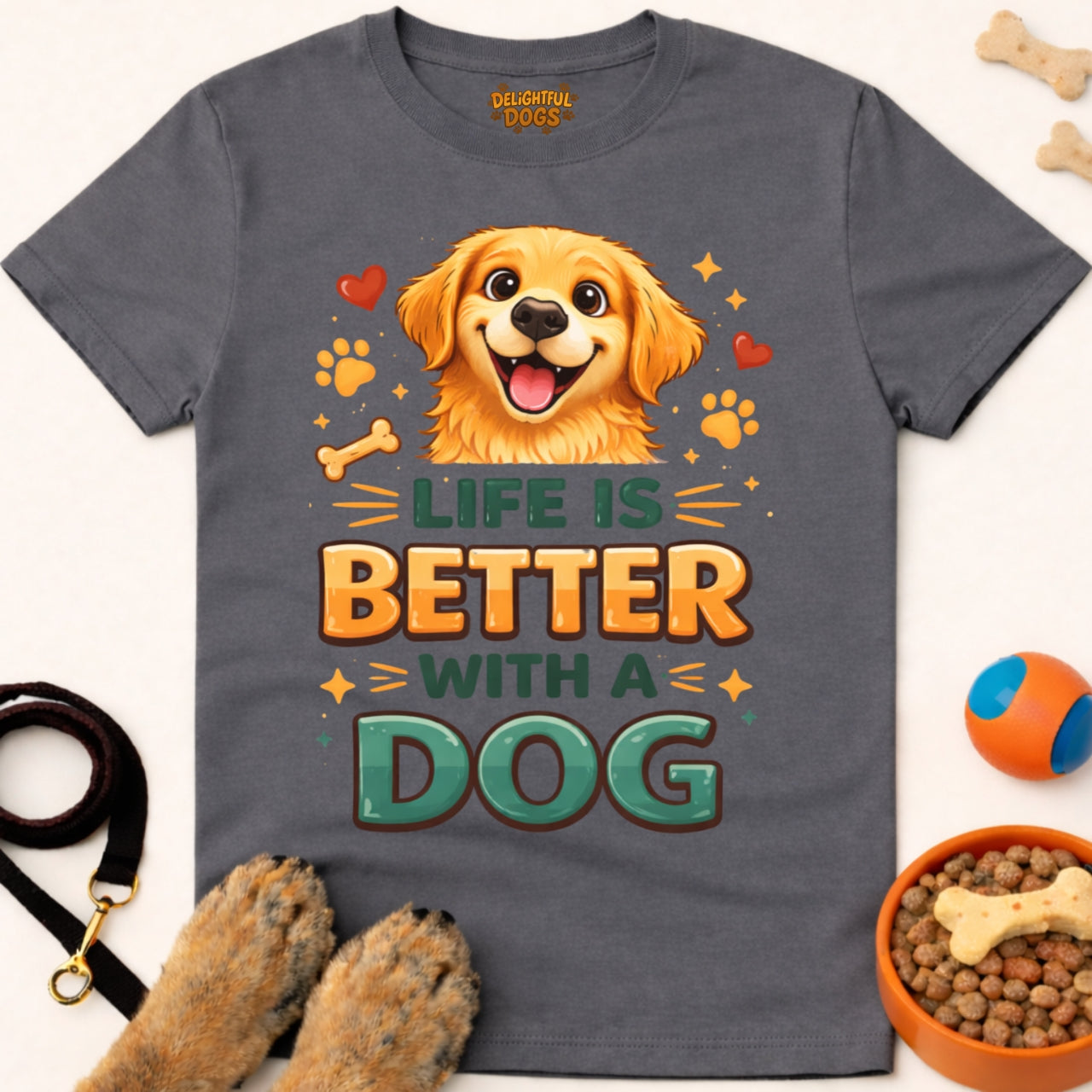 LIFE IS BETTER WITH A DOG
