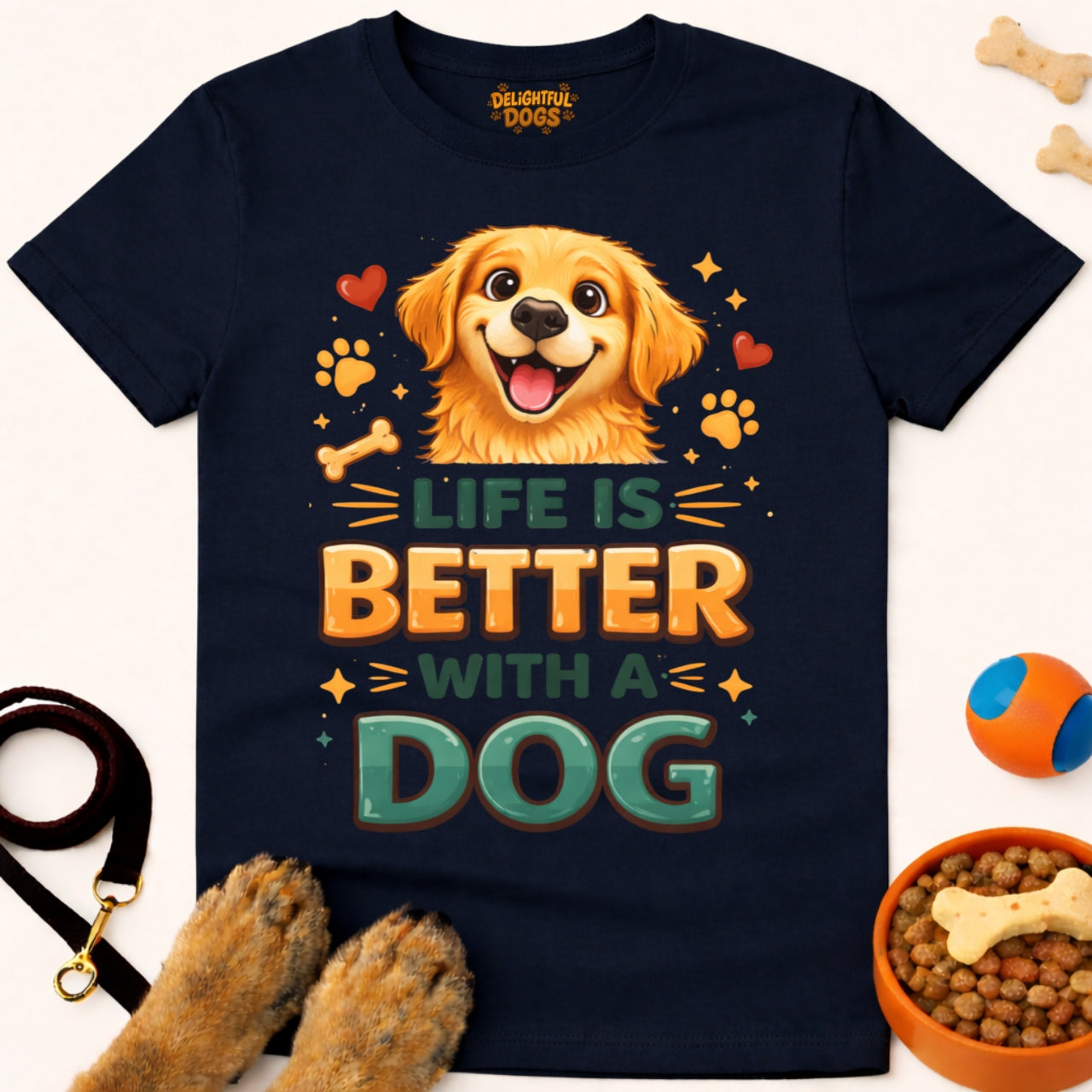 LIFE IS BETTER WITH A DOG