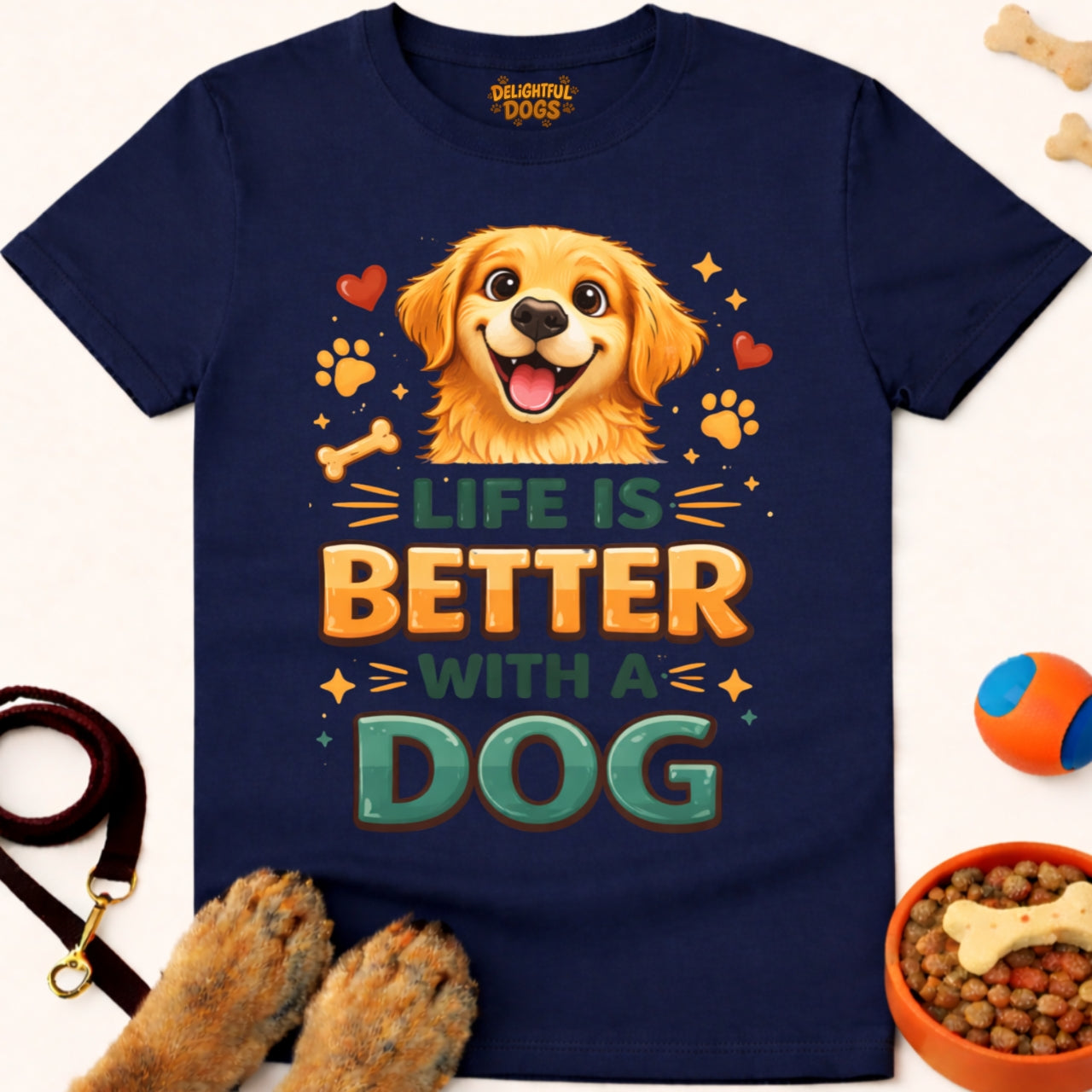 LIFE IS BETTER WITH A DOG