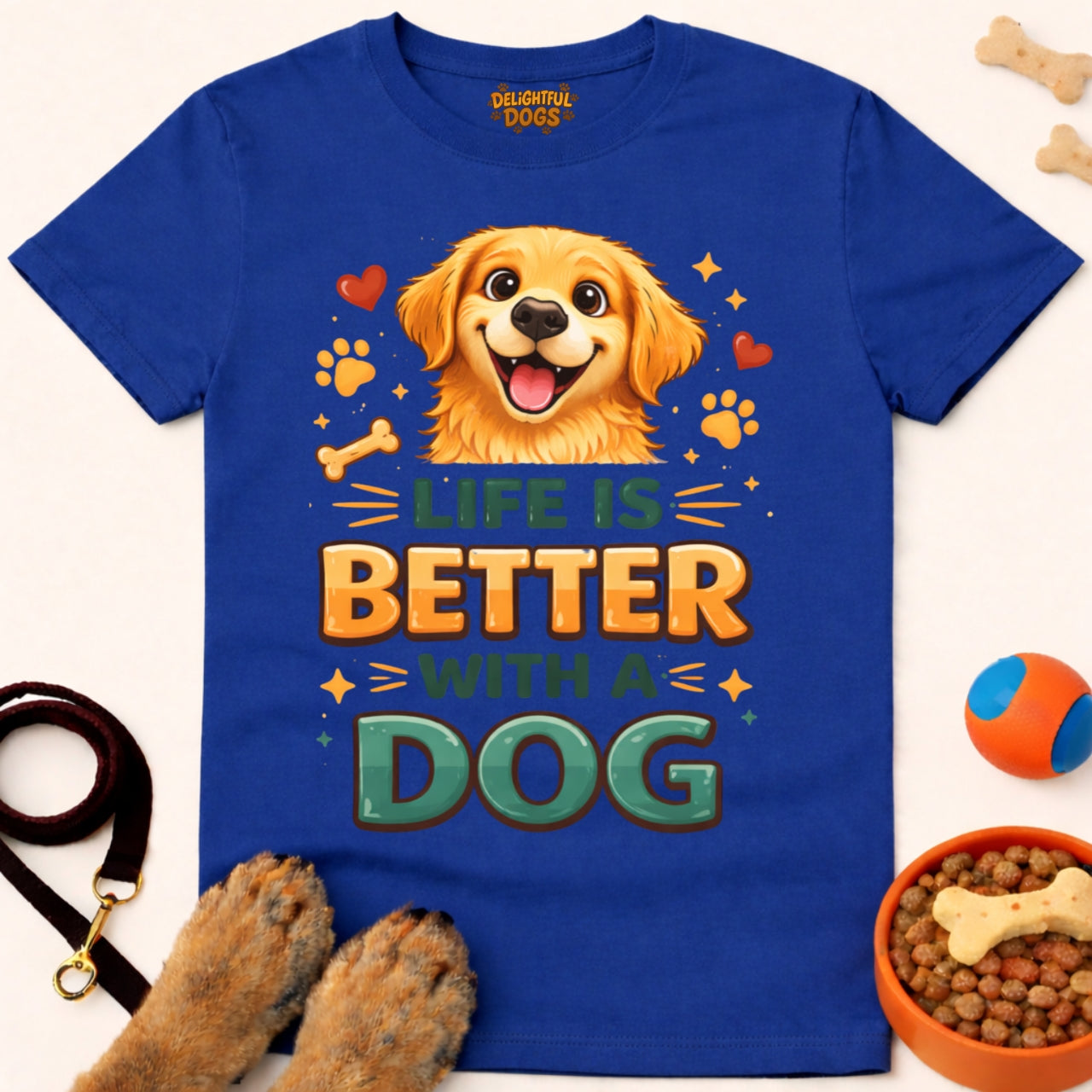 LIFE IS BETTER WITH A DOG