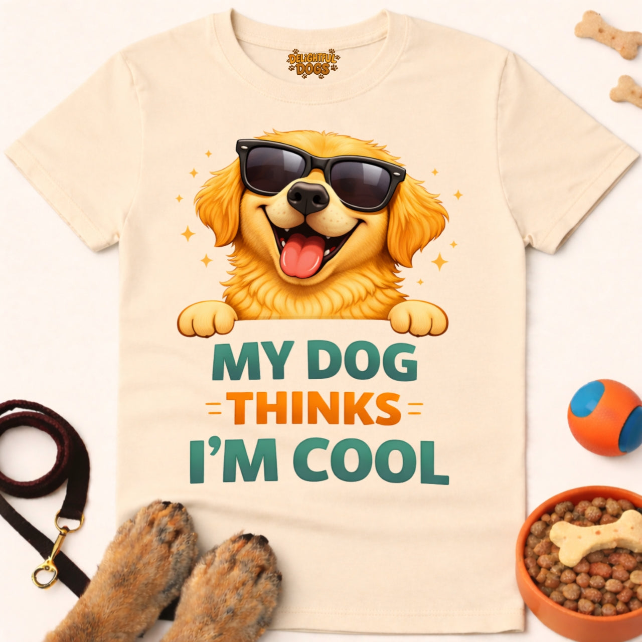 MY DOG THINKS I'M COOL