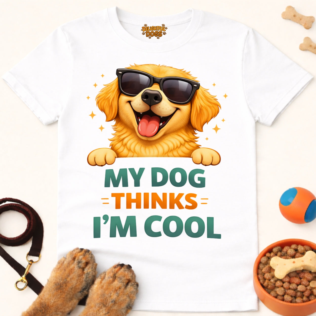 MY DOG THINKS I'M COOL