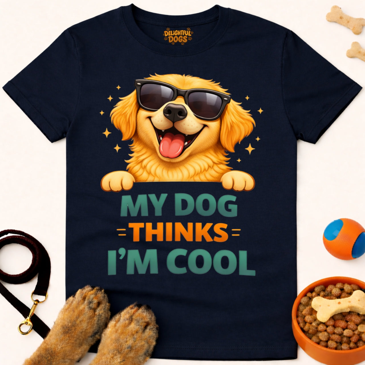 MY DOG THINKS I'M COOL