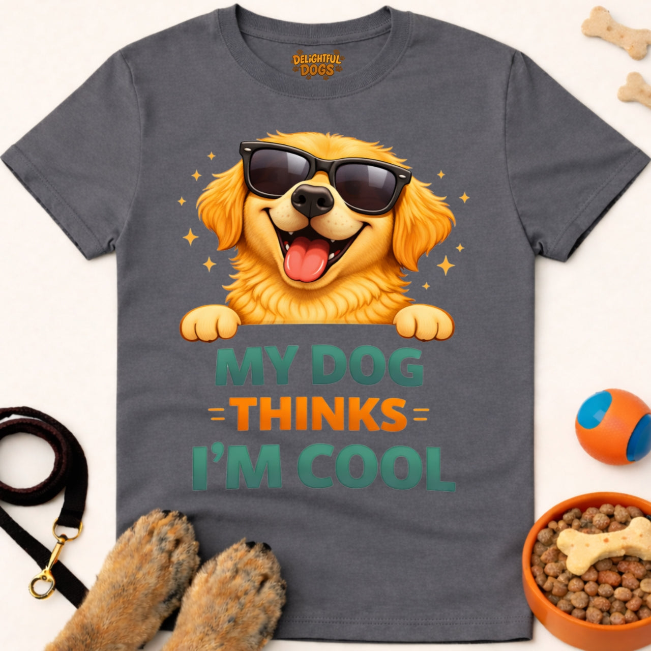 MY DOG THINKS I'M COOL