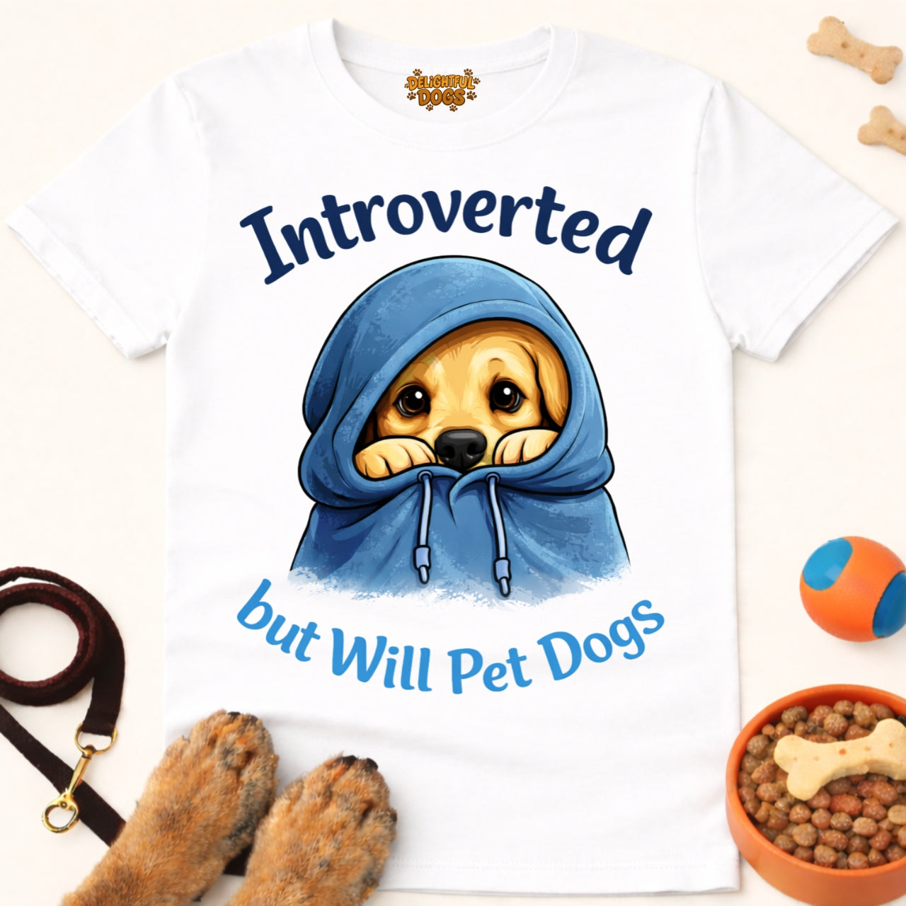 INTROVERTED BUT WILL PET DOGS (Retriever)