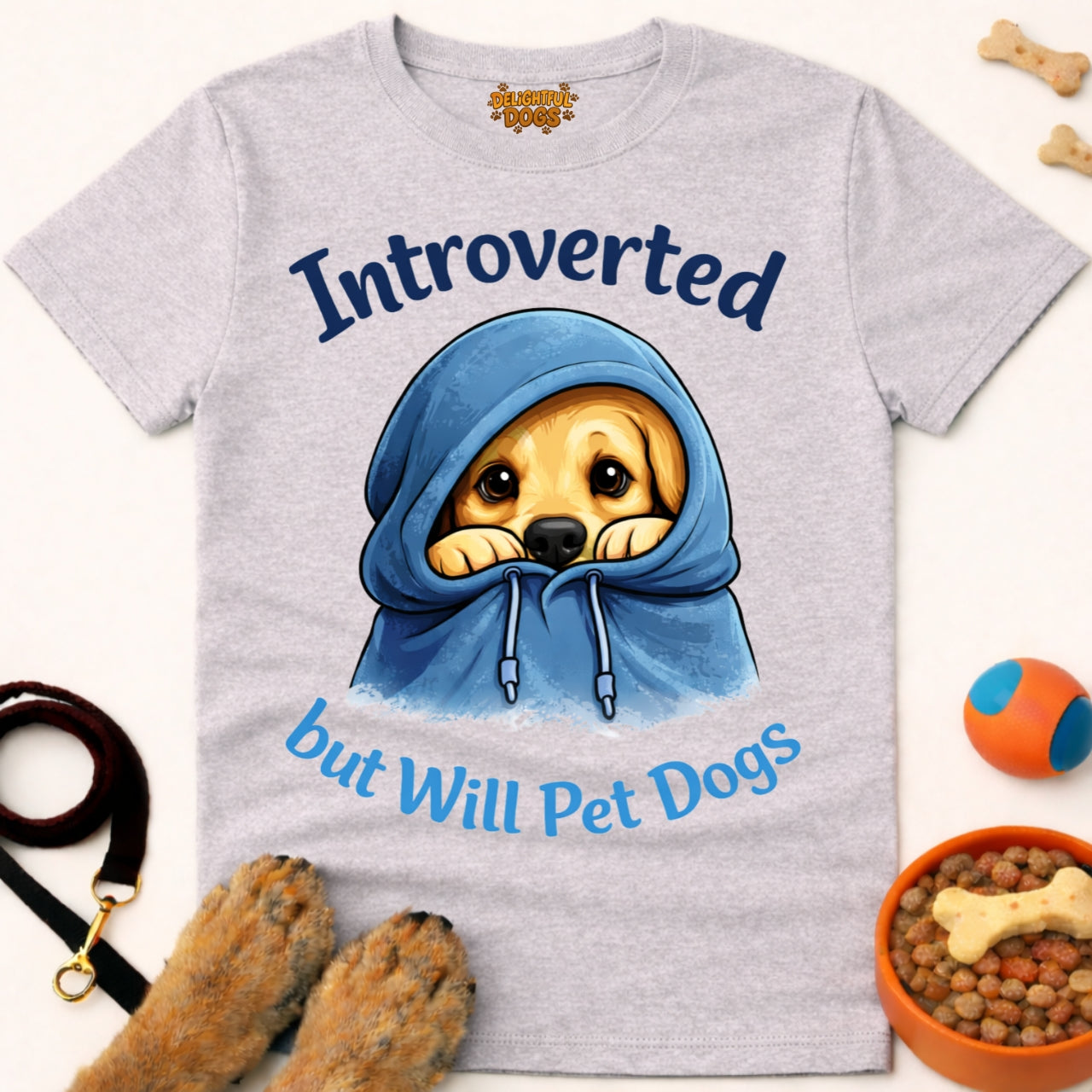 INTROVERTED BUT WILL PET DOGS (Retriever)