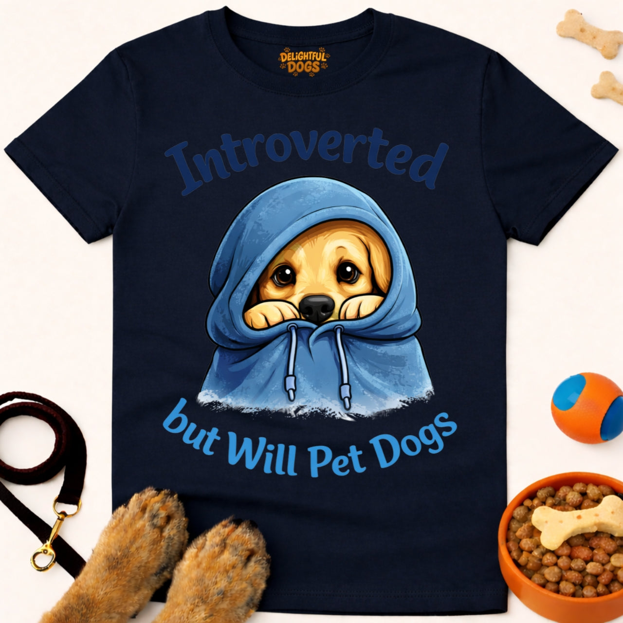 INTROVERTED BUT WILL PET DOGS (Retriever)