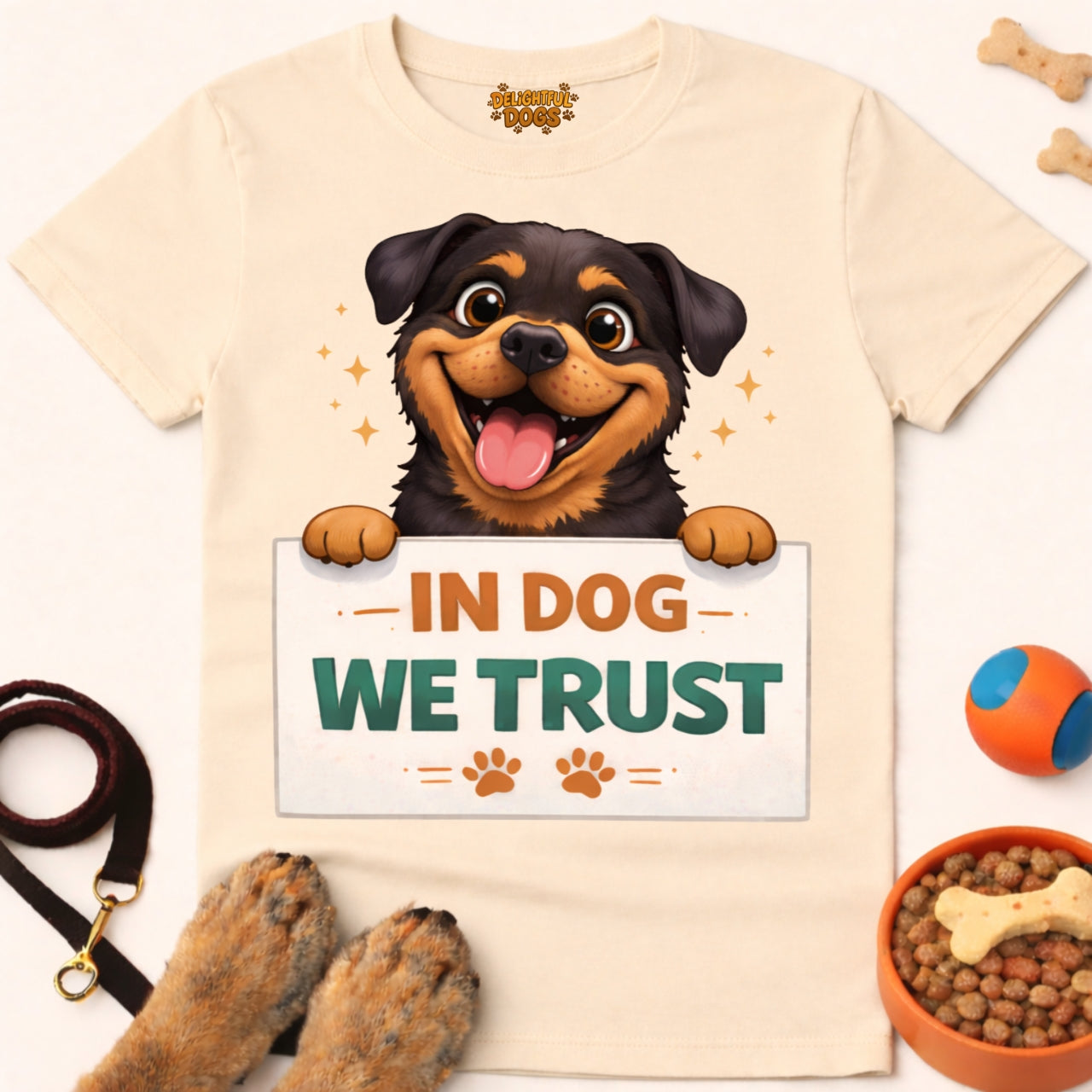 IN DOG WE TRUST (Rottweiler)