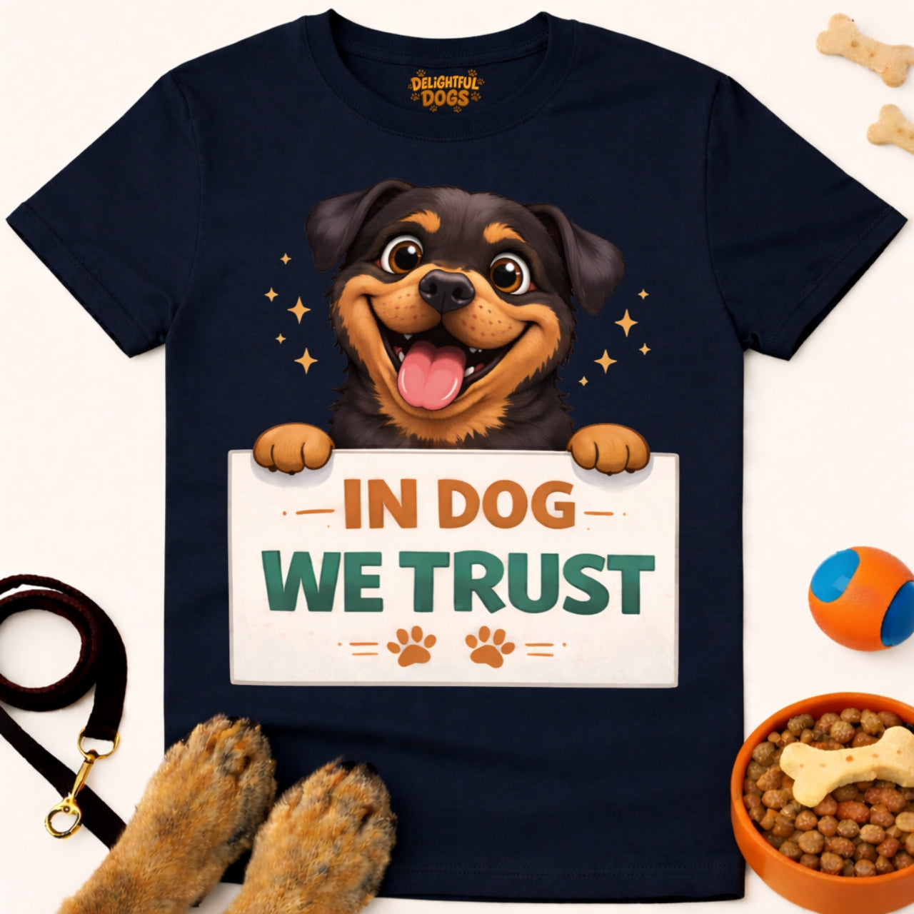 IN DOG WE TRUST (Rottweiler)