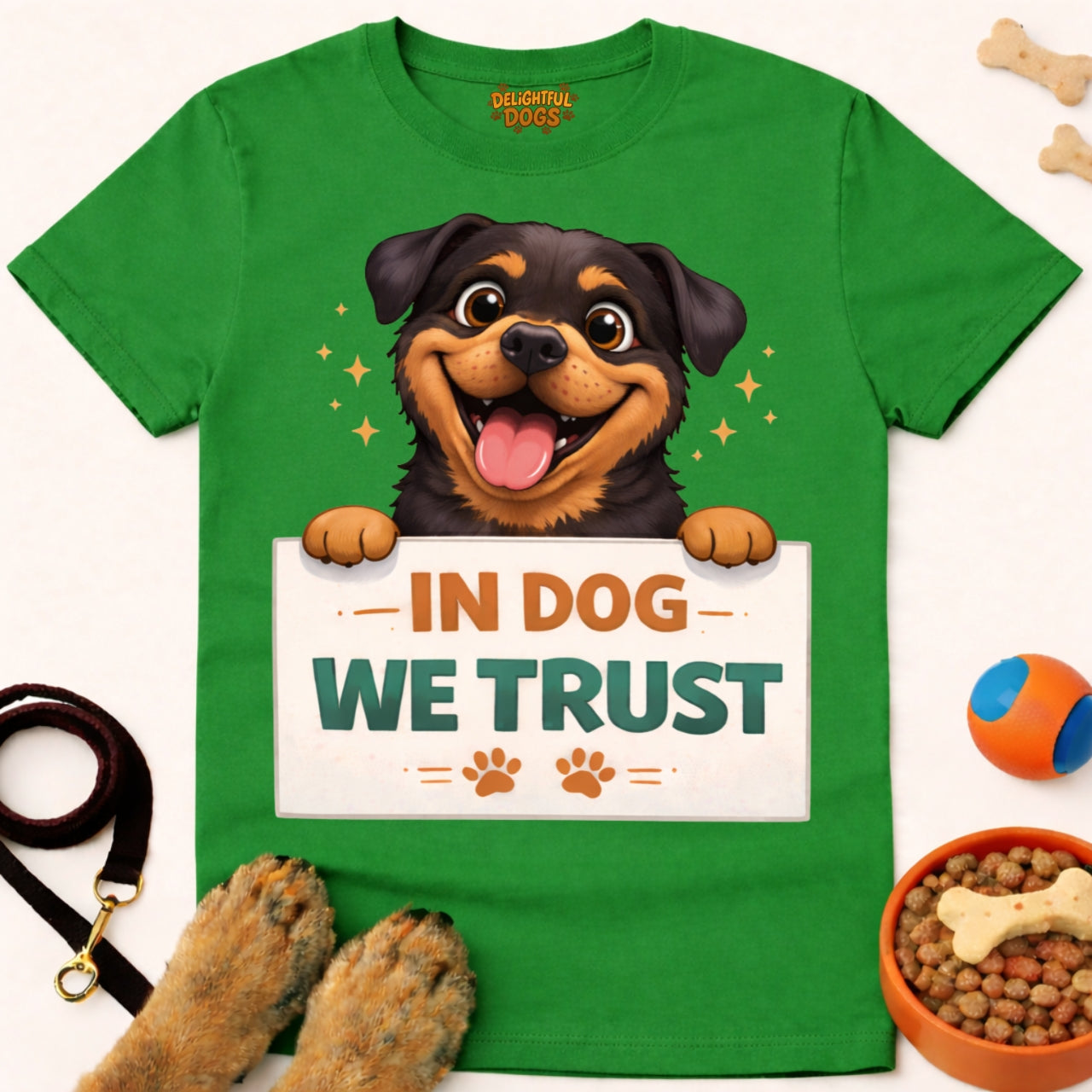 IN DOG WE TRUST (Rottweiler)