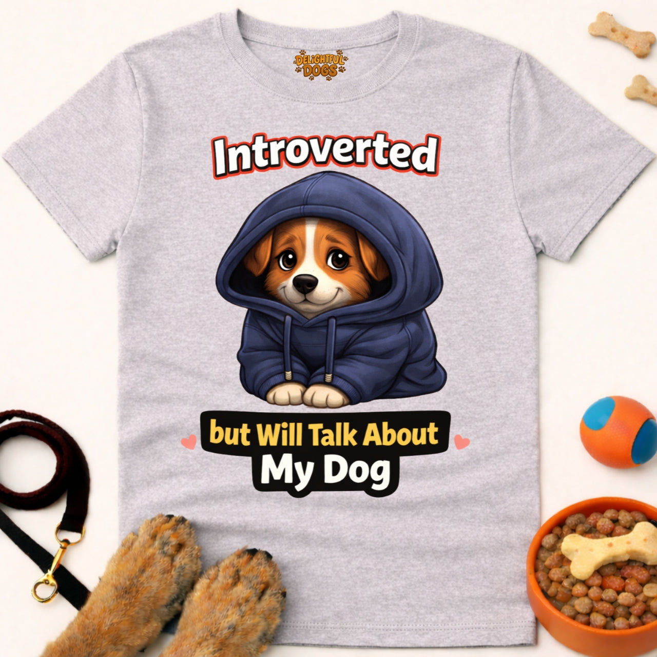 INTROVERTED BUT WILL TALK ABOUT MY DOG