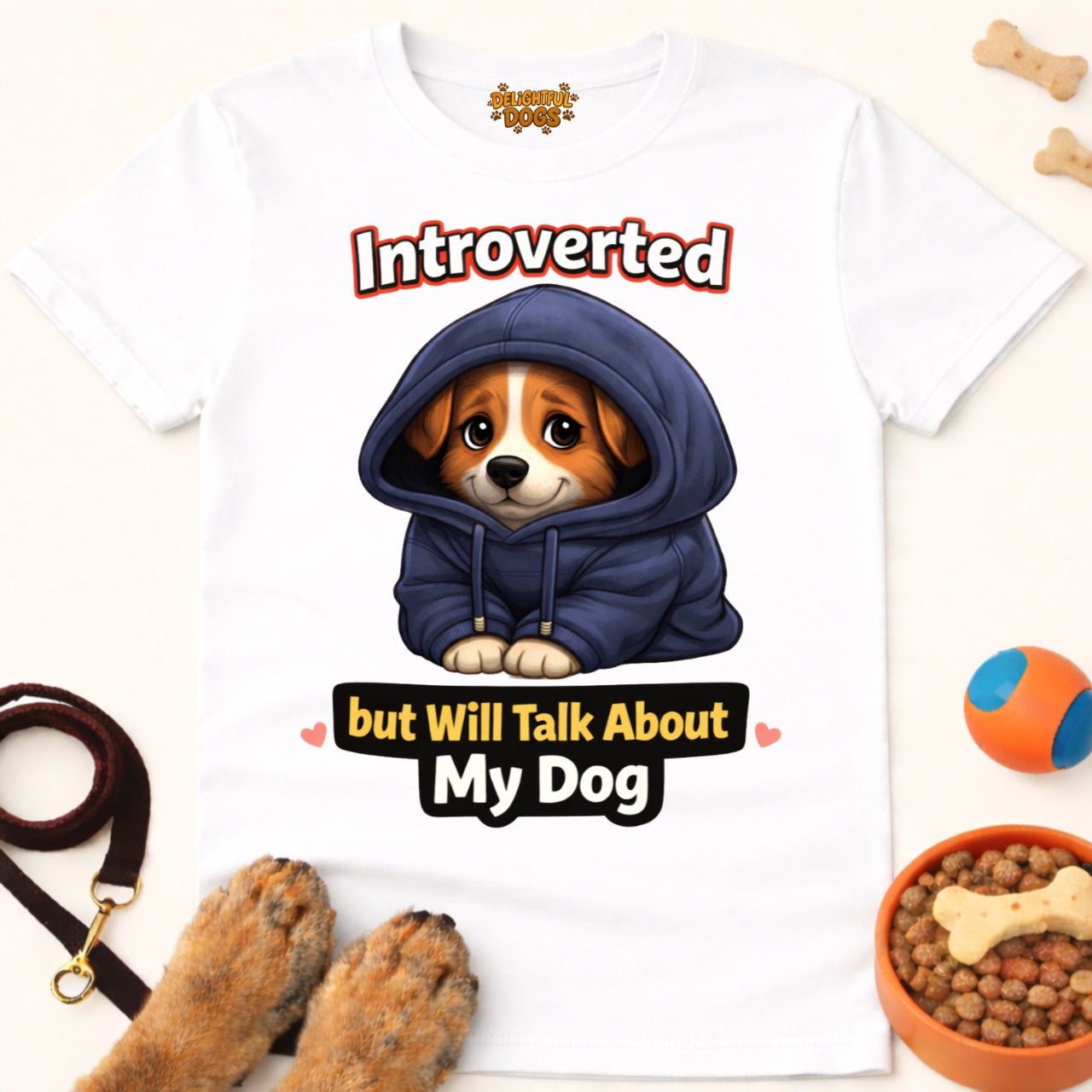 INTROVERTED BUT WILL TALK ABOUT MY DOG
