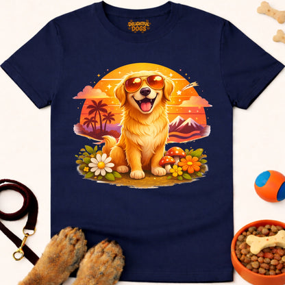 RETRIEVER SUNSET DREAM