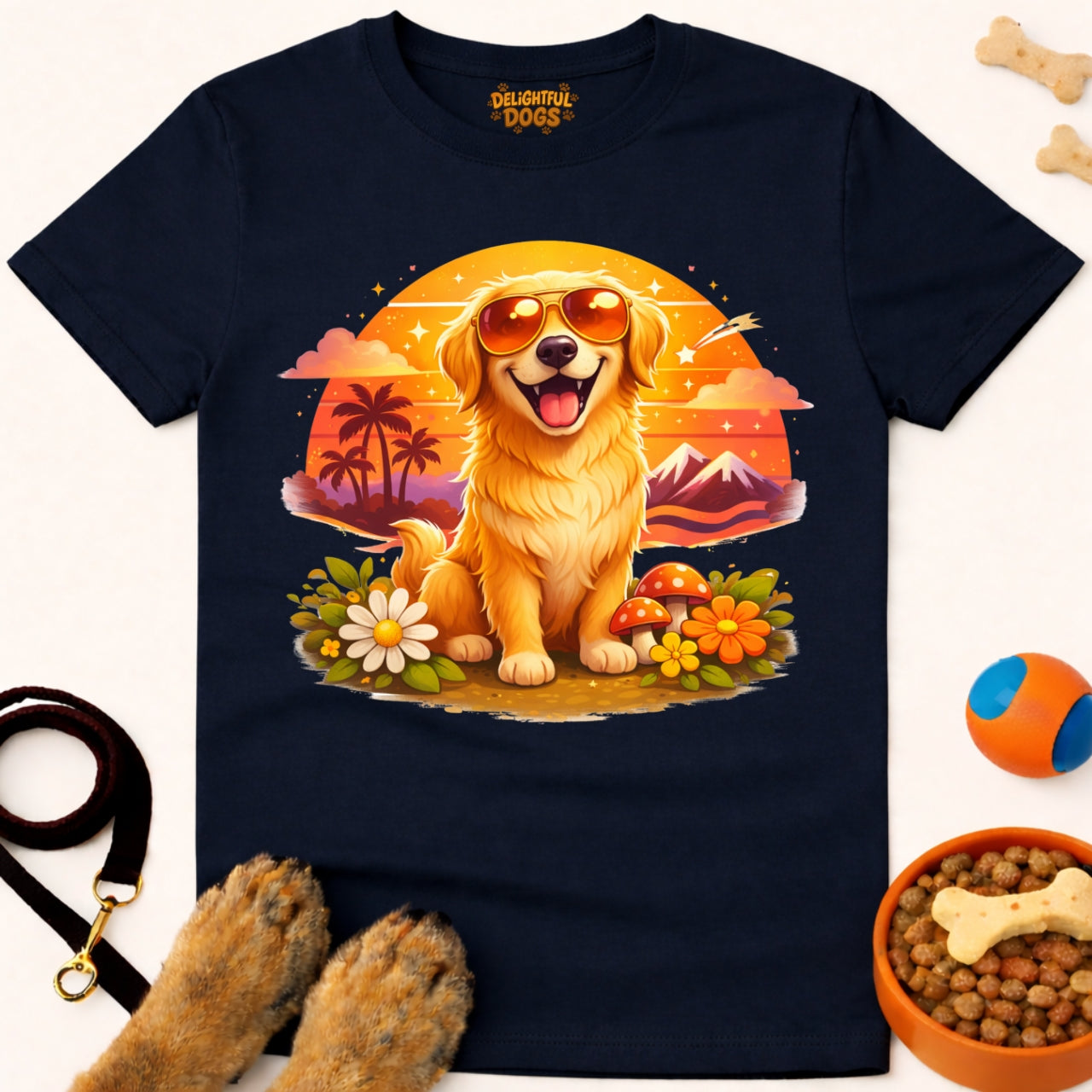 RETRIEVER SUNSET DREAM