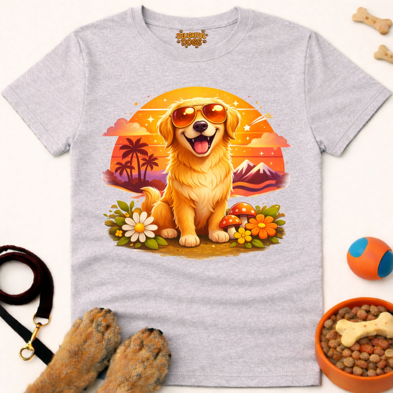 RETRIEVER SUNSET DREAM