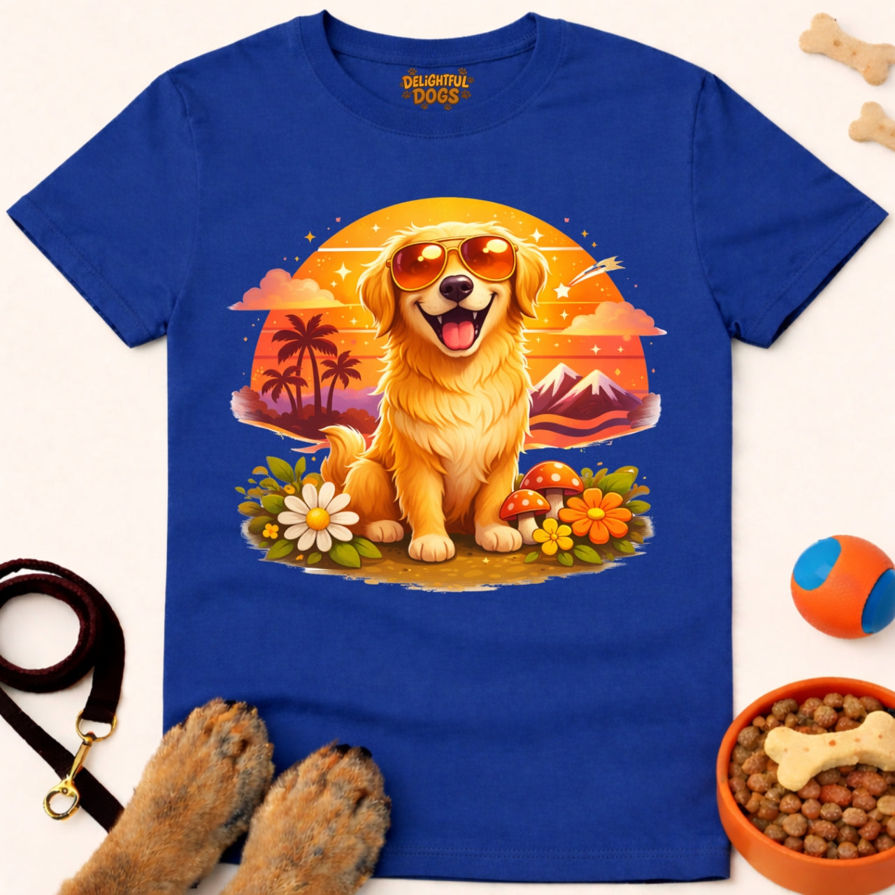RETRIEVER SUNSET DREAM