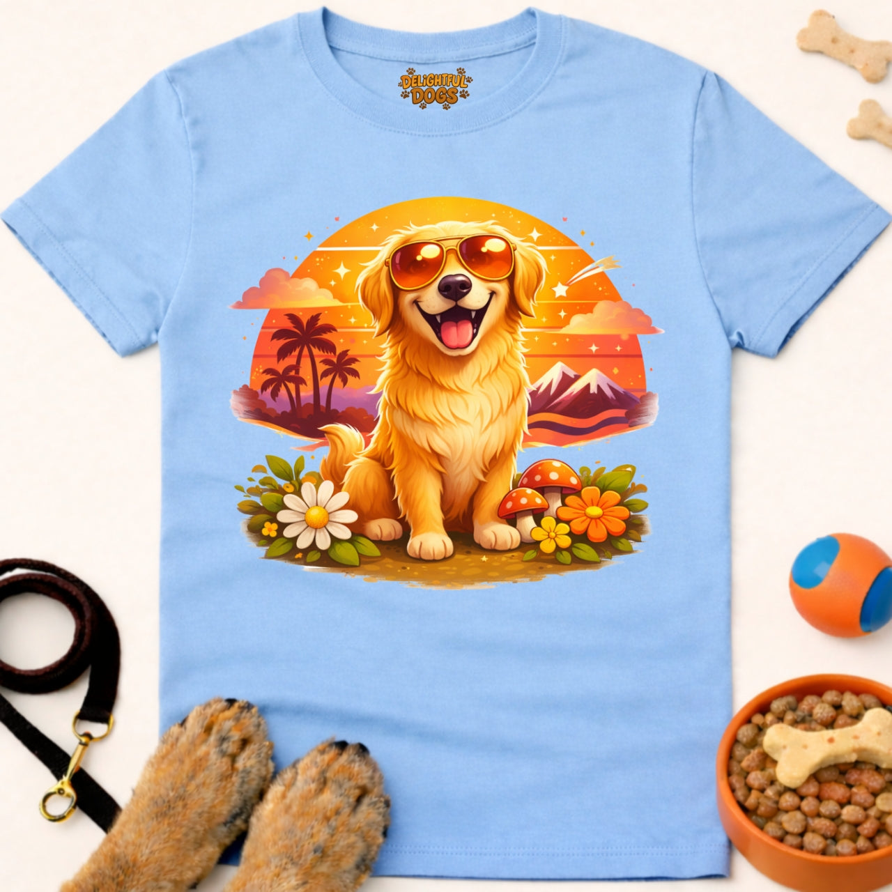 RETRIEVER SUNSET DREAM